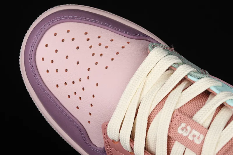 All categories Air Jordan Jordan series basketball shoes Air Jordan 1 Low G version pure original Air Jordan Low SE AJ1 Joe 1 color stitching candy low-top basketball shoes DJ5196-615